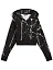 Puma Джемпер женский HOOPS X LAFRANCE WRITTEN IN CHROME CROP HOODIE [чёрный]