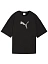 Puma Футболка женская ESS GRAPHICS LEO LUXE BEDAZZLED OVERSIZED TEE [чёрный]