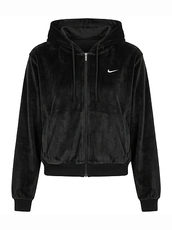 Nike Джемпер женский Nike Sportswear Chill Knit Loose Velour Full Zip Hoodie