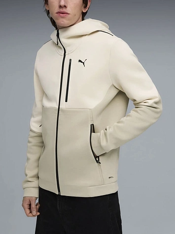 Puma Джемпер мужской PUMATECH FULL-ZIP HOODIE DK