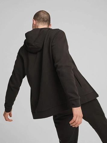 Puma Джемпер мужской OPEN ROAD FULL-ZIP HOODIE DK PUMA BLACK