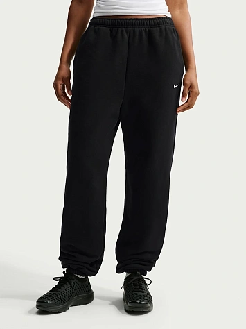 Nike Брюки женские W NK STDO FLC MW HR OS CFF PNT
