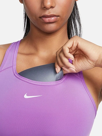 Nike Топ женский NK DF SWSH 1PP BRA