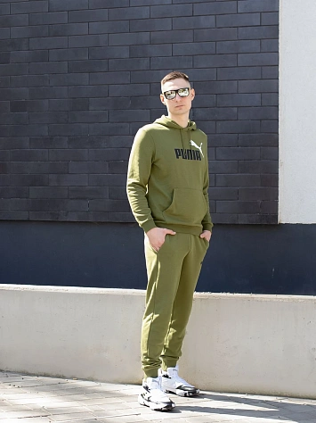 Puma Брюки мужские ESS+ 2 COL LOGO PANTS TR CL