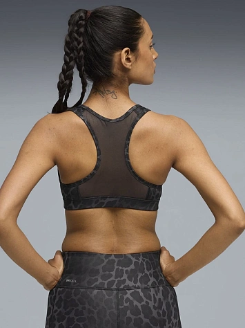 Puma Топ женский 4KEEPS BRA - PADDED - SPOTTED HAZE