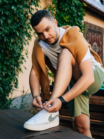 Nike Кеды BLAZER PHANTOM MID