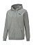 Puma Джемпер мужской ESS SMALL LOGO FZ HOODIE TR [серый]