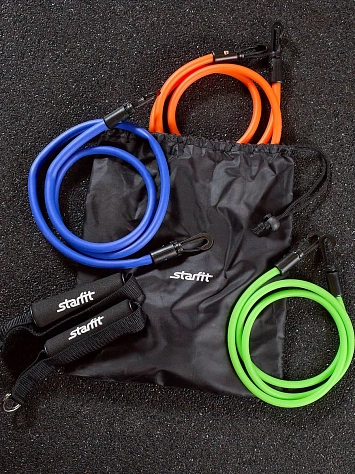 STARFIT Комплект съемных эспандеров с ручками