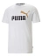 Puma Футболка мужская ESS+ 2 COL LOGO [белый]
