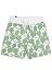 Puma Шорты женские ESS+ BLOSSOM 5 AOP SHORTS TR [зелёный]