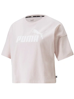 Puma Футболка ESS CROPPED LOGO TEE