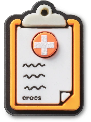 Crocs Джиббитс HEALTHCARE CLIPBOARD