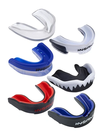 INSANE Капа 1-челюстная LEOPARD, с футляром