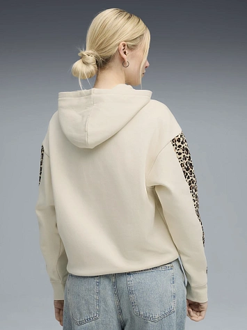 Puma Джемпер женский ESS GRAPHIC ANIMAL COMFORT HOODIE FL