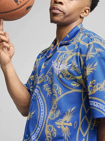Puma Рубашка мужская MELO GOLDEN SHIRT