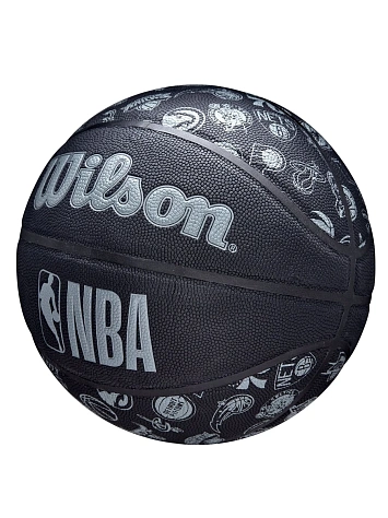 Wilson Мяч баскетбольный NBA ALL TEAM BSKT BL SZ7 COMPOSITE LEATHER