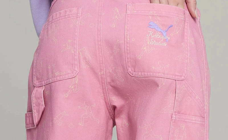 Эксклюзивные женские брюки PUMA x KidSuper