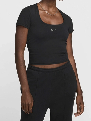 Nike Футболка женская W NSW NK CHLL SS SQR NCK TOP