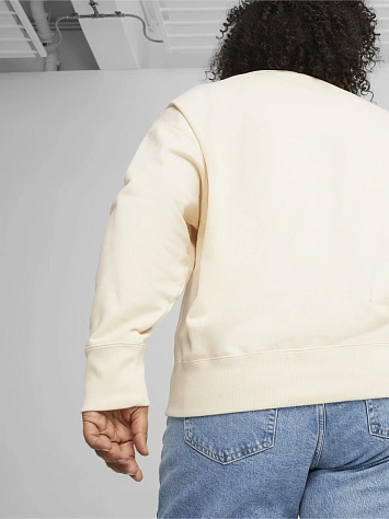 Puma Джемпер женский BETTER CLASSICS RELAXED CREW TR