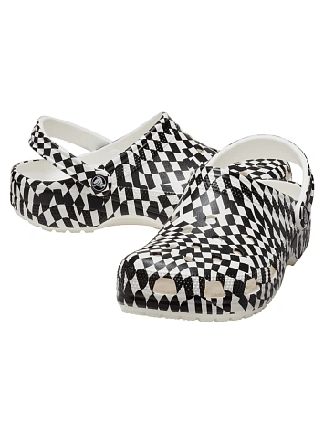 Crocs Сабо CLASSIC WARPED CHECKER CLOG