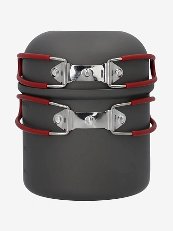 NORTHLAND Набор посуды: котелок 2 шт, миска 2 шт