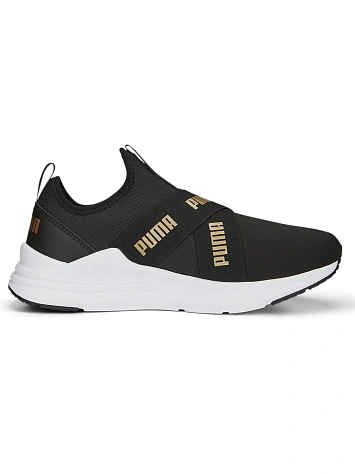 Puma Кроссовки женские WIRED RUN SLIPON METALLICS