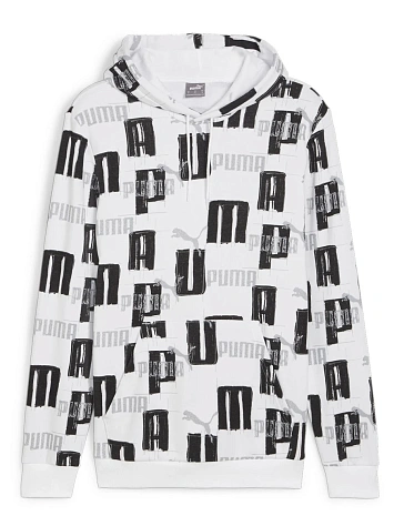 Puma Джемпер мужской ESS+ LOGO LAB AOP HOODIE TR