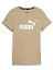 Puma Футболка женская ESS LOGO TEE (s) [бежевый]