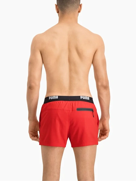 Puma Шорты плавательные мужские SWIM MEN LOGO SHORT LENGTH SWIM SHORTS 1P