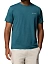 Columbia Футболка мужская PARSONS POINT™ SHORT LOGO TEE [голубой-тёмный]