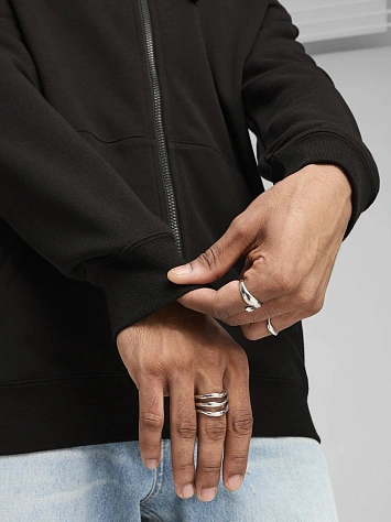 Puma Джемпер мужской ESS SMALL PUMA LOGO FULL-ZIP HOODIE TR