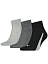 Puma Носки 3 пары LIFESTYLE QUARTER [серый]