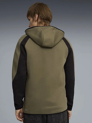 Puma Джемпер мужской EVOSTRIPE FZ HOODIE DK