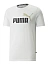 Puma Футболка мужская ESS+ 2 COL LOGO [белый]