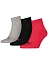 Puma Носки UNISEX QUARTER PLAIN (3 пары) [красный]