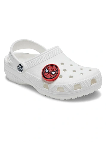 Crocs Джиббитс SPIDERMAN CARTOON FACE