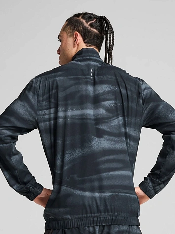 Puma Ветровка мужская RUN VELOCITY AOP JACKET M