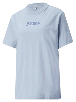 Puma Футболка женская DOWNTOWN RELAXED GRAPHIC TEE