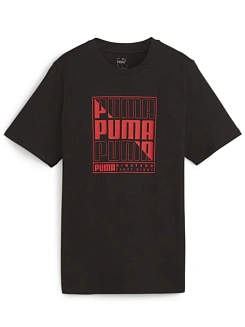 Puma Футболка мужская GRAPHICS PUMA BOX TEE