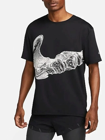 Nike Футболка мужская NK DF UV RUN DVN MILER SS GX