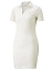 Puma Платье женское CLASSICS RIBBED V-COLLAR DRESS [белый]