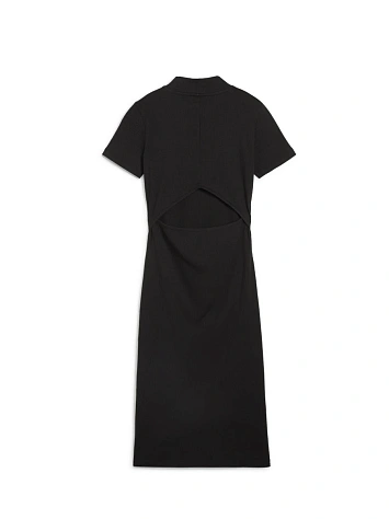 Puma Платье женское CLASSICS RIBBED DRESS