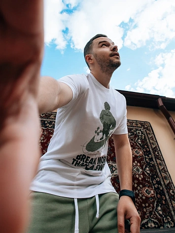 Nike Футболка мужская DF TEE IYKYK FITNESS