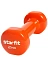 STARFIT Гантель виниловая, 2 кг [оранжевый]