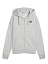 Puma Джемпер женский ESS SMALL NO. 1 LOGO COMFORT FULL-ZIP HOODIE TR [серый]