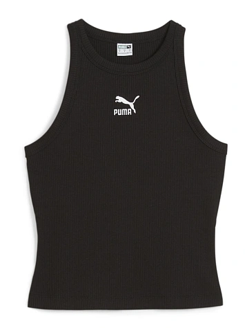 Puma Майка женская CLASSICS RIBBED SLIM TANK
