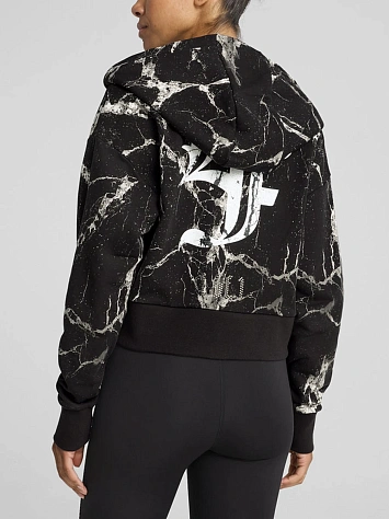 Puma Джемпер женский HOOPS X LAFRANCE WRITTEN IN CHROME CROP HOODIE