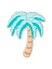 Crocs Джиббитс PALM TREE [синий]