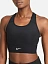Nike Топ женский SWOOSH LONG LINE [чёрный]