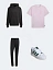 adidas LYCK [чёрный]